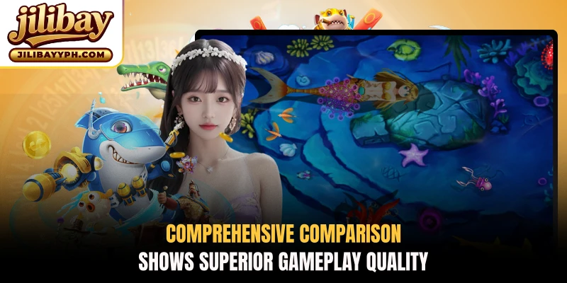 Comprehensive comparison shows superior gameplay quality