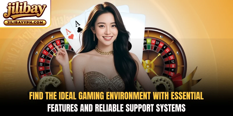 Find the ideal gaming environment with essential features