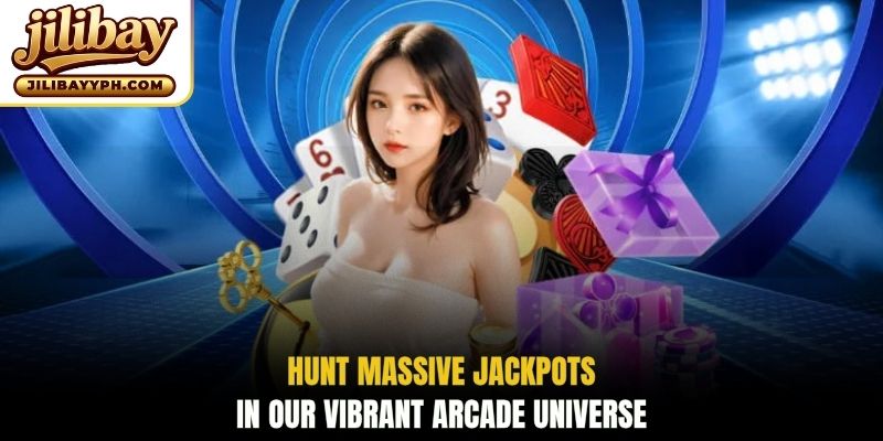 Hunt massive jackpots in our vibrant arcade universe