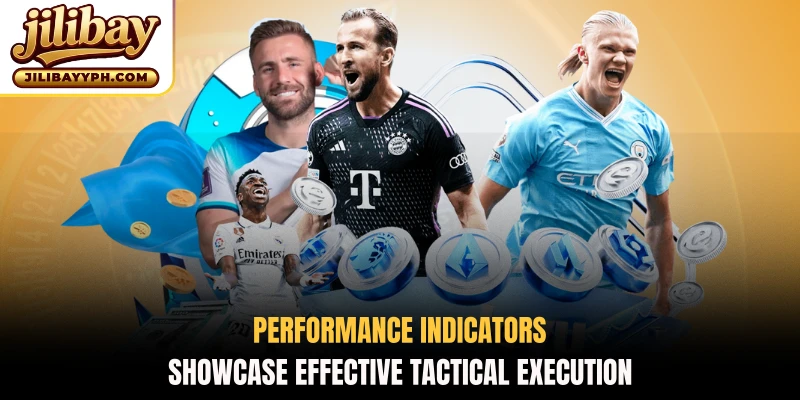 Performance indicators showcase effective tactical execution