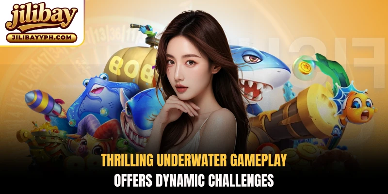 Thrilling underwater gameplay offers dynamic challenges